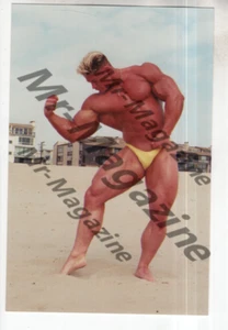 Beefcake Bodybuilder Gay Interest 4"x6" Color Photo Sexy Risque Pinup RO-64 - Picture 1 of 1