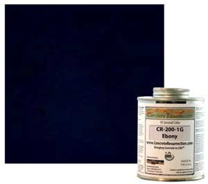 Fast Drying Concrete Stain-Professional-Easy to Use 400-600sq ft Ebony (Black) - Picture 1 of 4
