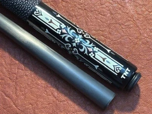 Taco de billar TNT con eje de fibra de carbono Jacoby "BLACK" V4. - Imagen 1 de 6