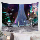 Science Fiction Art Ring World Tapestry