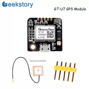 GT-U7 GPS Module Receiver Navigation NE.O-6M+IPEX Active GPS Antenna for Arduino