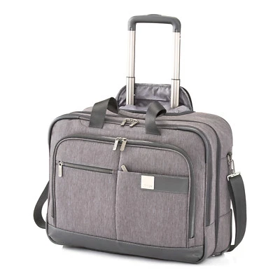 TITAN CEO POWER PACK 19 英寸随身携带商务轮笔记本电脑包灰色 — 第 1/4 张图片