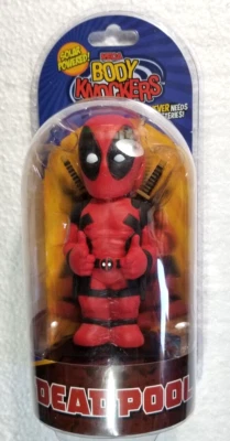 Marvel Deadpool Body knockers Solar Powered Body Rocks in Direct Light NEW - Image 1 of 4
