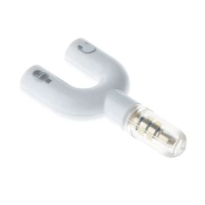 Adaptador divisor para auriculares y microfono jack 3.5 de 4  Bl - Imagen 1 de 2