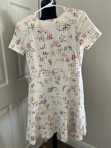 Ralph Lauren Cashew Pink Floral Dress. Size 6P - Picture 1 of 10