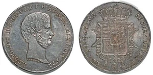 ITALY TUSCANY QUATTRO 4 FIORINI 1856 C#75b - Picture 1 of 1