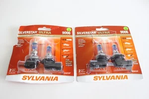 Faro proiettore Sylvania Silverstar ULTRA 9006 2 set 4 lampadine totale SCATOLA APERTA 6/10 - Foto 1 di 8