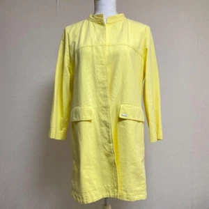CHANEL Jacket/Coat Lemon Yellow Size 44 - Picture 1 of 10