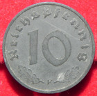 Alliierte Besatzung Deutschland 10 Pfennig 1945 "F" (11/4/3)