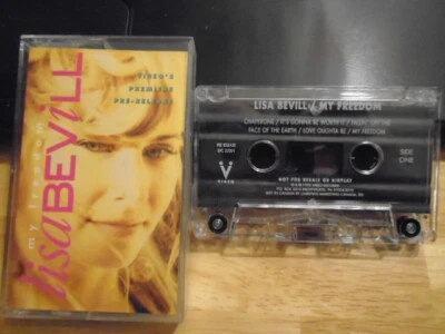 RARE PROMO Lisa Bevill CASSETTE TAPE My Freedom 1992 christian house dance Prism - Image 1 of 2