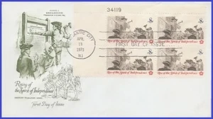 USA5 #1477 U/A ARTMASTER FDC PB4 Invio di una Broadside - Foto 1 di 1