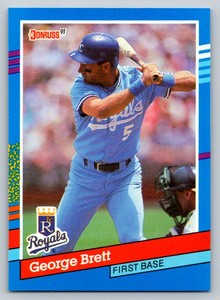 1991  Donruss #201 George Brett Kansas City Royals