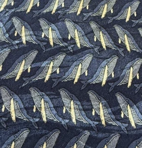 TRAJE DE VESTIR DE ALTA GAMA ANIMAL BALLENA CORBATA DE DISEÑADOR ENVÍO GRATUITO - Imagen 1 de 4
