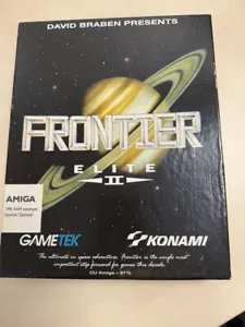 Videojuego Frontier Elite II Amiga Commodore en caja espacio retro - Imagen 1 de 8