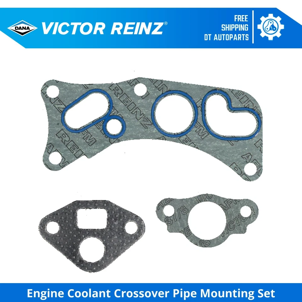 Juego de montaje de tubo cruzado refrigerante para Honda Ridgeline 06-14, 17 Victor Reinz Foto 1 de 1