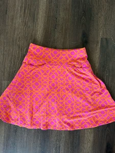 Ibkul Skort Women's XS Bright Print Icikuls Skirt Tennis Golf Nylon Spandex - Picture 1 of 6