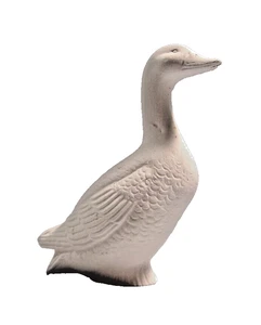 +++ [X]Biskuit L*519 -17.437C -- Keramik fertig bemalt Ente / Gans Figur - Bild 1 von 6
