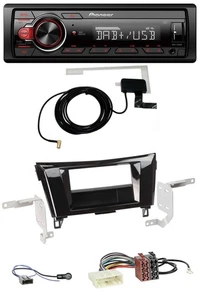 Pioneer 1DIN MP3 DAB USB AUX Autoradio für Nissan Qashqai X-Trail ab 2014 - Bild 1 von 10