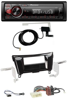 Pioneer 1DIN MP3 DAB USB AUX Autoradio für Nissan Qashqai X-Trail ab 2014 - Bild 1 von 4