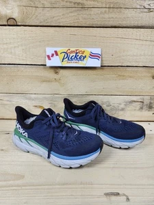 Hoka One One Clifton 7 Shoes Mens Size 8.5 US Blue Running Shoes 1110508 MOAN - Bild 1 von 9