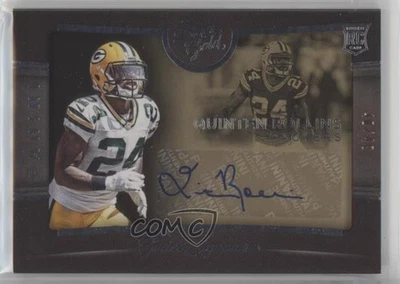 2015 Black Gold Gilded Signatures White /49 Quinten Rollins Rookie Auto RC - Image 1 of 2
