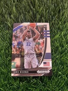 2020-21 Panini Prizm Draft Picks James Wiseman #42 Rookie RC Memphis B16 - Picture 1 of 2