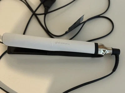 ghd Platinum+ Hair Straighteners Precision Milled Floating Plates White C Grade - Image 1 of 4