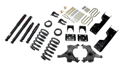 Belltech LOWERING KIT Fits 1992-1998 Chevrolet Silverado/Sierra C1500 (Std Cab, Foto 1 de 4