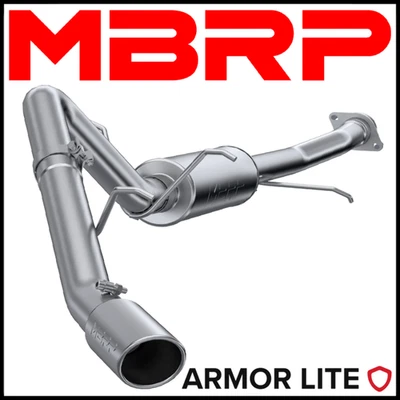 Sistema de escape trasero Cat MBRP Armor Lite 3" 07-10 Cadillac Escalade ESV/EXT 6,2 L Foto 1 de 2