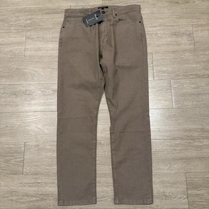 NEU Proof Hose Braun Herren 33x30 Rover Stretch Canvas Slim Fit Huckberry " - Bild 1 von 15