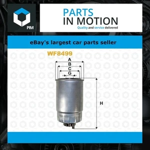 Fuel Filter fits JEEP COMPASS MK49 2.1D 2010 on OM651.925 Wix Quality Guaranteed - Picture 1 of 2