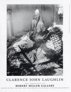 Pubblicità mostra galleria fotografica CLARENCE JOHN LAUGHLIN 2002 - Foto 1 di 1