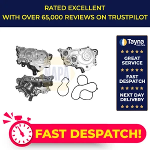 Water Pump fits AUDI Q3 8U, F3B, F3N 1.4 1.5 2016 on Coolant NAPA 04C121600K New - Picture 1 of 8