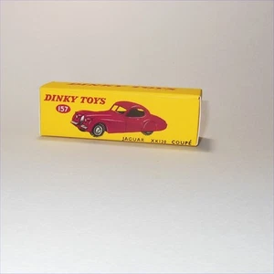 Dinky Toys 157 Jaguar XK120 - Red - Repro Box - Picture 1 of 4
