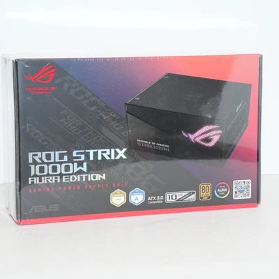 ASUS ROG STRIX 1000W AURA GAMING ATX 3.0 PCIe 5.0 Ready Power Supply - Image 1 of 2