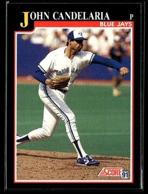 1991 Score John Candelaria Toronto Blue Jays #791 - Image 1 of 2