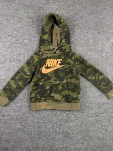 Sudadera con capucha Nike polar para niños pequeños camuflada 66H335-K7G 2t 1-2 años - Imagen 1 de 6