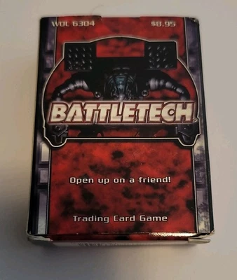 WOTC Battletech CCG Battletech Unlimited Ed Starter Deck VG+ - 60 cards - Clean - Image 1 of 4