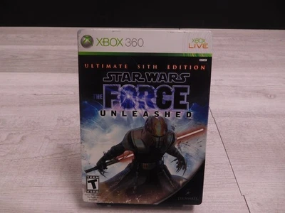 Star Wars:The Force Unleashed Ultimate Sith Edition Steel Case Xbox 360 Game CIB - Image 1 of 4
