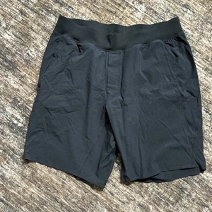 Lululemon Shorts T.H.E. Short No Liner Athletic Performance 9" Mens Large Black - Picture 1 of 11