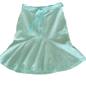 Apostrophe mintgrün Stretch Meerjungfrau Rock Jacquard Satin Schleife Gr. 4 kokett - Bild 1 von 13