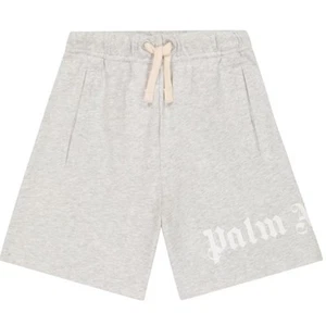 RETAIL $255 Palm Angels Kids Cotton Jersey Logo Shorts*BRAND-NEW with tags*SZ 10 - Picture 1 of 6