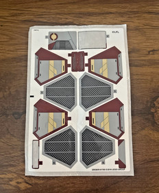 LEGO 75135 - Star Wars - Obi-Wan's Jedi Interceptor - STICKER SHEET - Missing 2