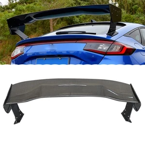 Alerón trasero de fibra de carbono estilo Voltex 2V para Honda Civic FL1 FL4 FL5 2022+ - Imagen 1 de 24