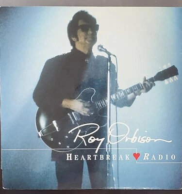 Roy Orbison Import 45 w/Picture Sleeve HEARTBREAK RADIO/CRYING - Jeff Lynne  - Image 1 of 3