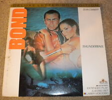 NEW SEALED James Bond: Thunderball LaserDisc 007 Sean Connery Laser Disc MGM/UA