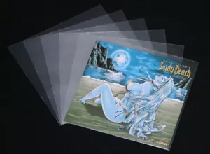 100 St. LP Cover Schutzhülle 12 Zoll 150 mµ dick für Vinyl Schallplatte - Photo 1/2