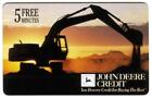 5m John Deere Credit (Backhoe With Sunrise) TEST Phone Card