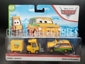 DISNEY PIXAR CARS TERRELL GEARTRY BRIAN GEARLOOSKI WGP 2 PACK 2020 SAVE 6% - Picture 1 of 2