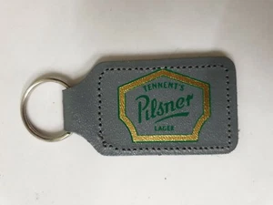 Rare Antique Vintage PILSNER LAGER BEER DRINK KEY FOB KEY RING Car 1980s 1990s - Picture 1 of 3